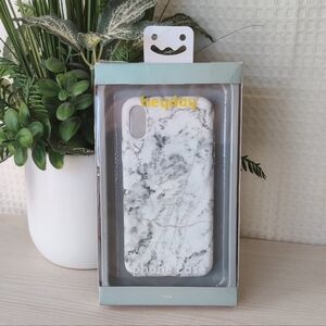 Heyday White Marble Phone Case for iPhone X, XS,